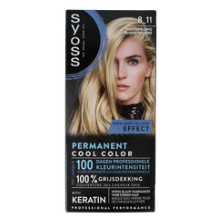 Syoss Permanent cool color 8-11 poederblond 1 Set