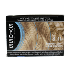 Syoss Permanent cool color 8-11 poederblond 1 Set