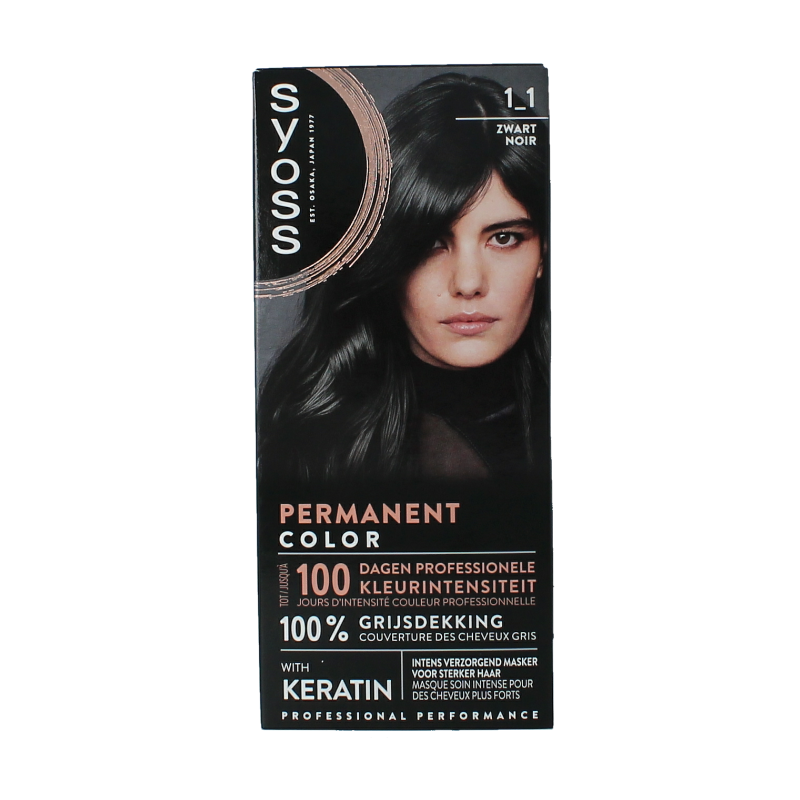 Syoss Color baseline 1-1 black 1 Set
