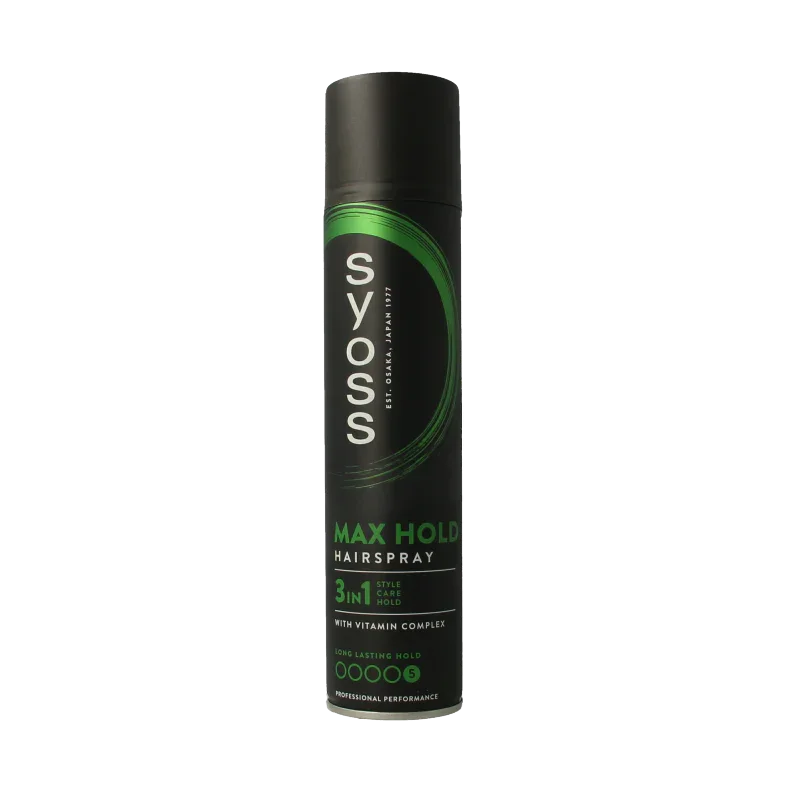 Syoss Hairspray max hold 300 Milliliter