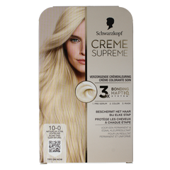 Schwarzkopf Creme supreme 10-0 licht blond 1 Stuks