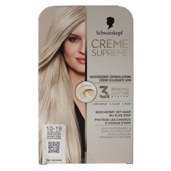 Schwarzkopf Creme supreme 10-19 licht blond 1 Stuks