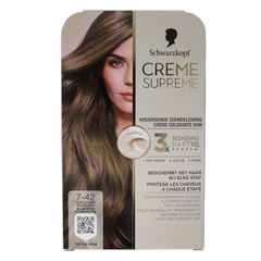 Schwarzkopf Creme supreme 7-42 D blond 1.00 Stuks