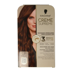 Schwarzkopf Creme supreme 7-57 donker blond 1.00 Stuks