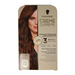 Schwarzkopf Creme supreme 7-57 donker blond 1.00 Stuks