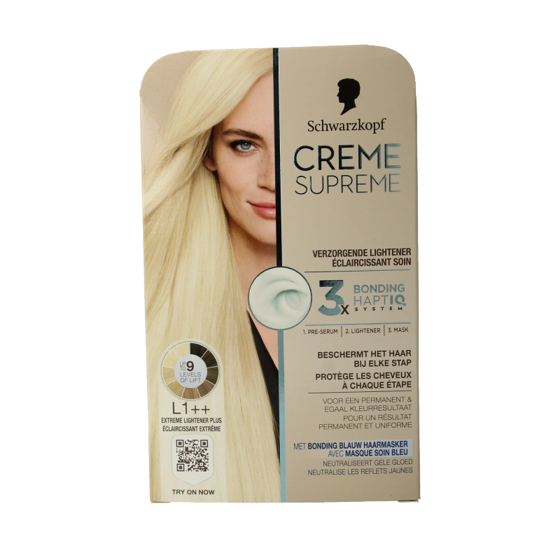 Schwarzkopf Creme supreme L1++ lightener 1 Stuks