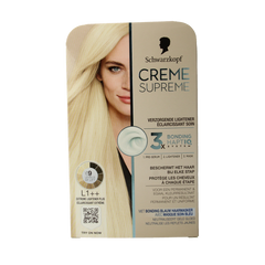 Schwarzkopf Creme supreme L1++ lightener 1.00 Stuks
