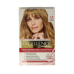 Excellence Excellence creme 7.3 goudblond 1.00 Set