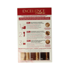 Excellence Excellence creme 7.3 goudblond 1.00 Set