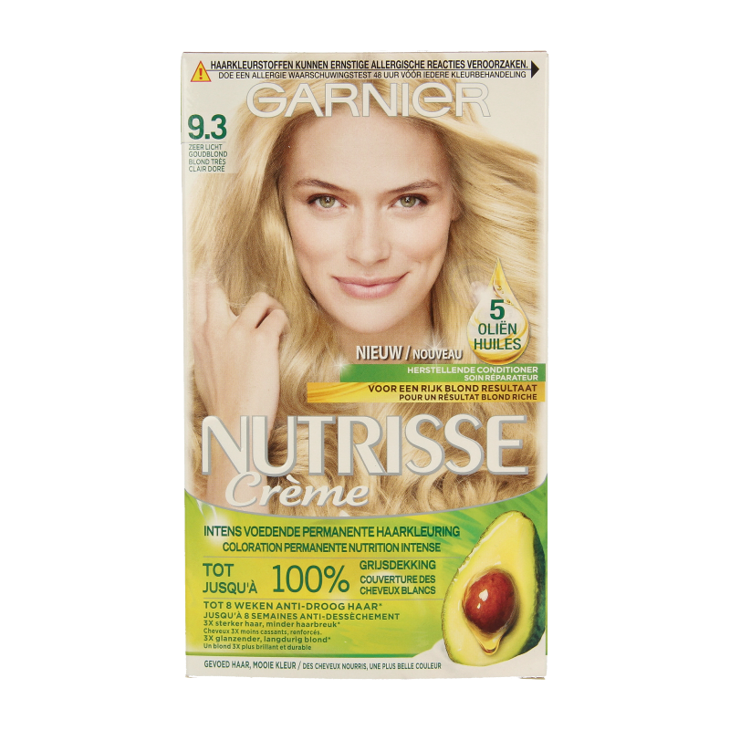 Nutrisse Nutrisse 93 zeer licht goudblond 1 Set