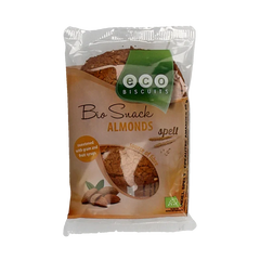 Eco Biscuit Spelt amandelbiscuit bio 40 Gram
