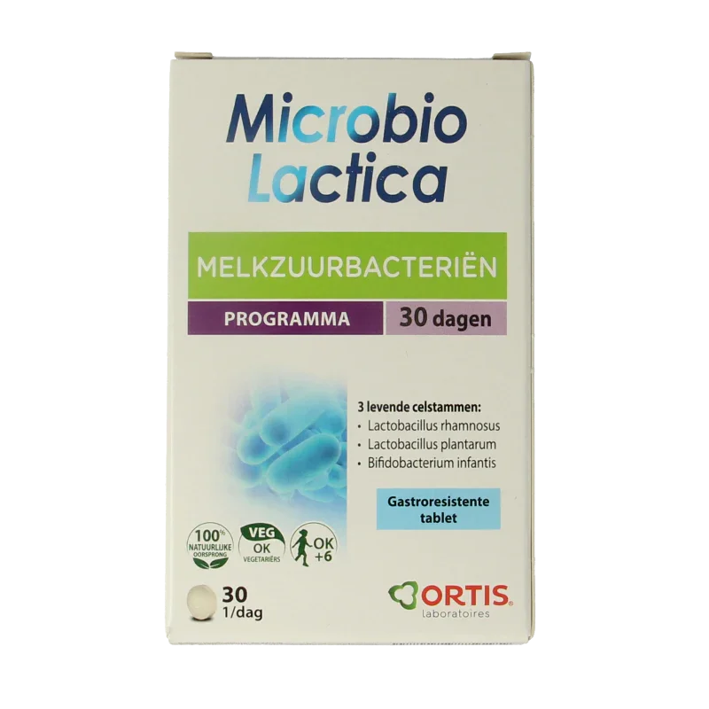 Ortis Microbio lactica 30 Tabletten