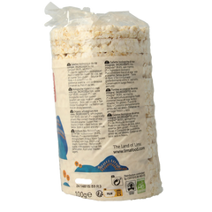 Lima Rijstwafels met zout bio 100 Gram