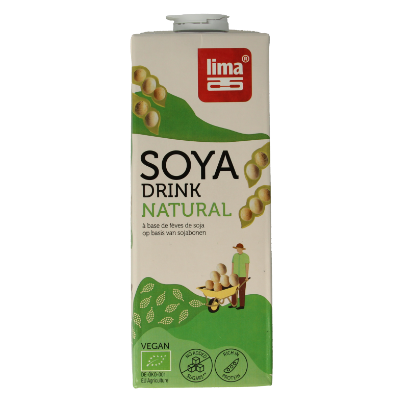 Lima Soya drink natural bio 1.00 Liter