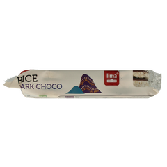Lima Rijstwafels pure chocolade bio 100 Gram