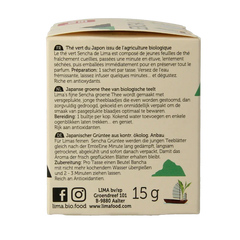 Lima Sencha builtjes bio 15 Gram