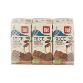 Lima Rice drink choco calcium 200ml bio 3 Stuks
