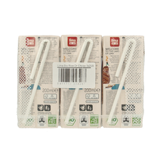 Lima Rice drink choco calcium 200ml bio 3 Stuks