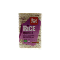Lima Rijstwafels recht dun quinoa bio 130 Gram