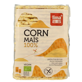 Lima Maiswafels dun rechthoek bio 140 Gram
