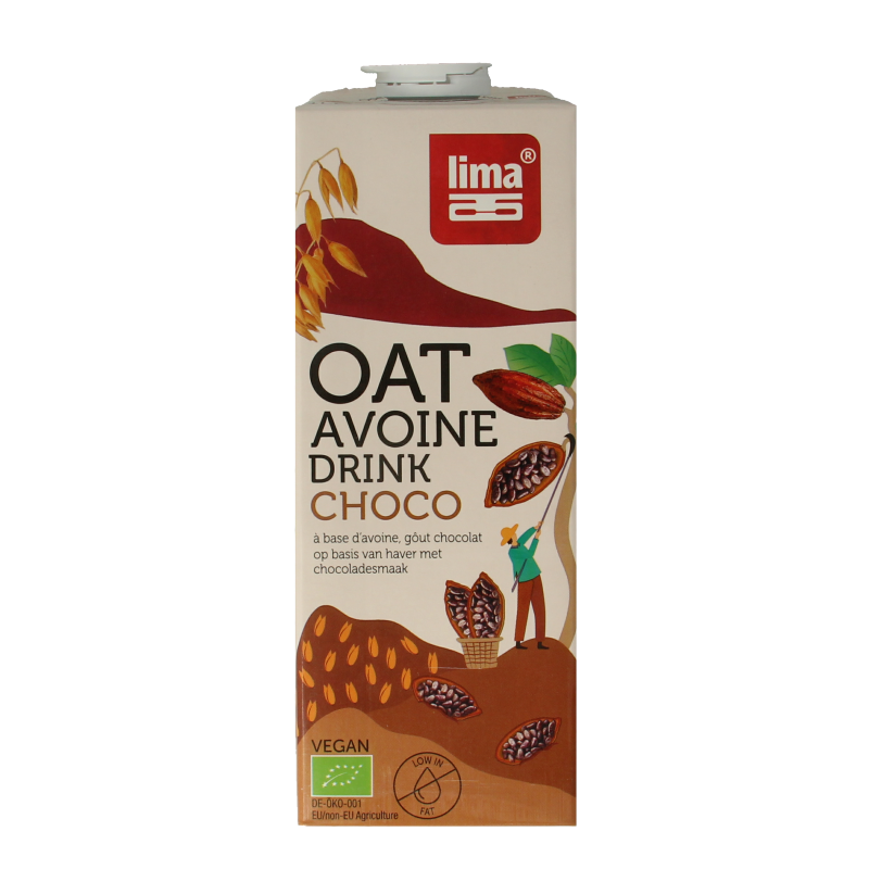 Lima Oat drink choco bio 1.00 Liter