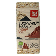 Lima Boekweitwafels lijnzaad bio 130 Gram