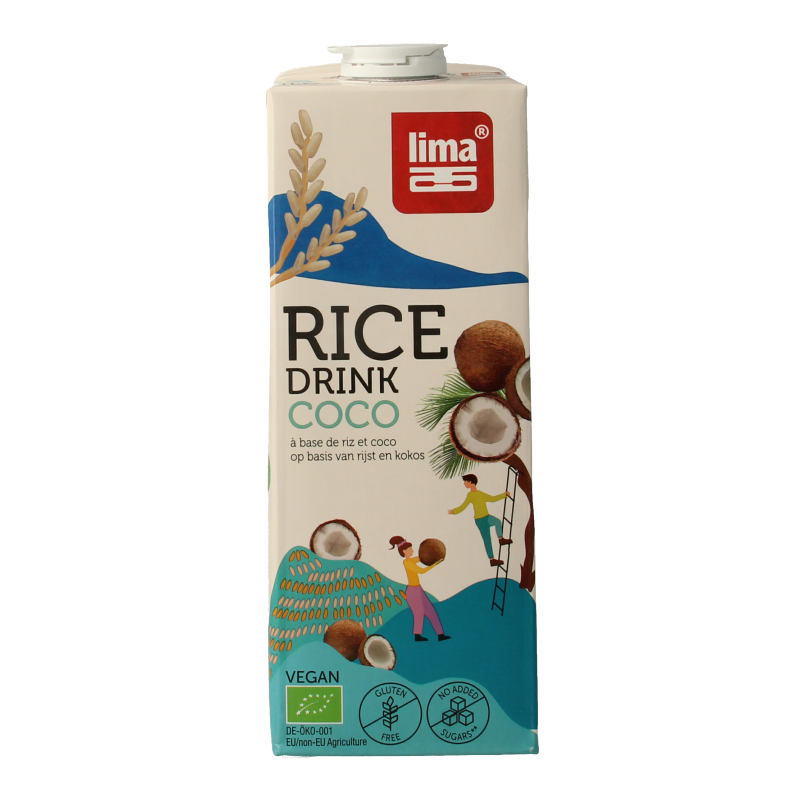 Lima Rice drink coco bio 1 Liter