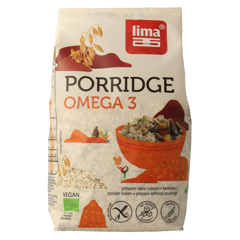 Lima Porridge express omega 3 bio 350 Gram