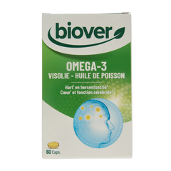 Biover Omega 3 visolie 60 Capsules