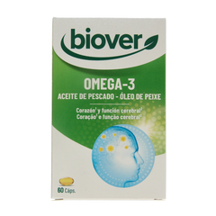 Biover Omega 3 visolie 60.00 Capsules