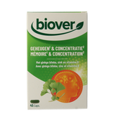 Biover Geheugen & concentratie 45 Capsules