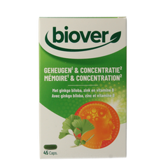 Biover Geheugen & concentratie 45.00 Capsules