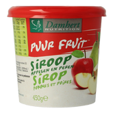 Damhert Puur fruit siroop appelen en peren 450 Gram