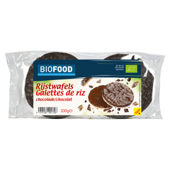 Damhert Rijstwafels choco bio 100 Gram