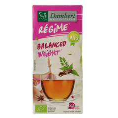 Damhert Tea time ideaal gewicht thee bio 20.00 Zakjes