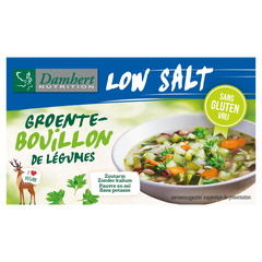 Damhert Groentebouillon tablet zoutarm 64.00 Gram