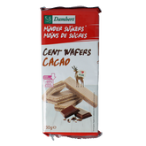 Damhert Centwafers chocolade low carb 150.00 Gram