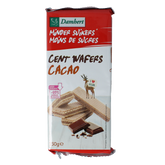 Damhert Centwafers chocolade low carb 150 Gram