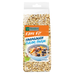 Damhert Fibre fit havervlokken bio 500.00 Gram