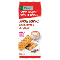 Damhert Koffiewafers low carb 100.00 Gram
