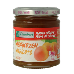 Damhert Confituur abrikoos low carb 210 Gram