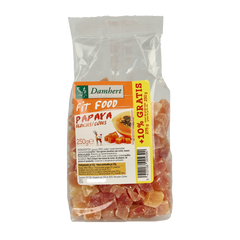 Damhert Fit food papayablokjes 250 Gram