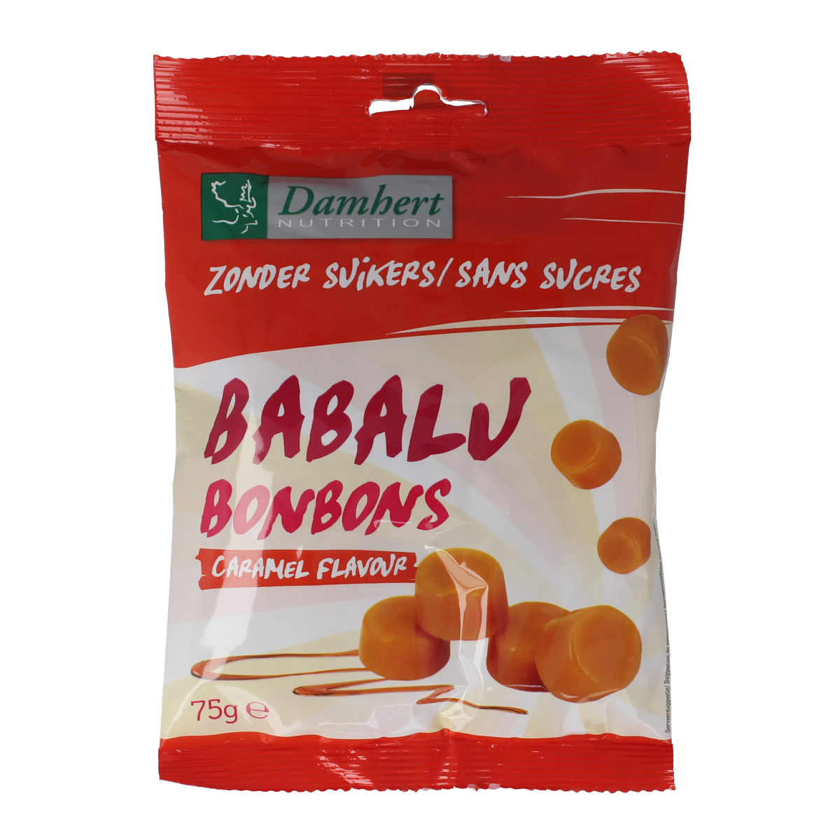Damhert Babalu butterbonbons 75.00 Gram