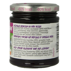 Damhert Confituur bosbes/rode bes low carb 210.00 Gram