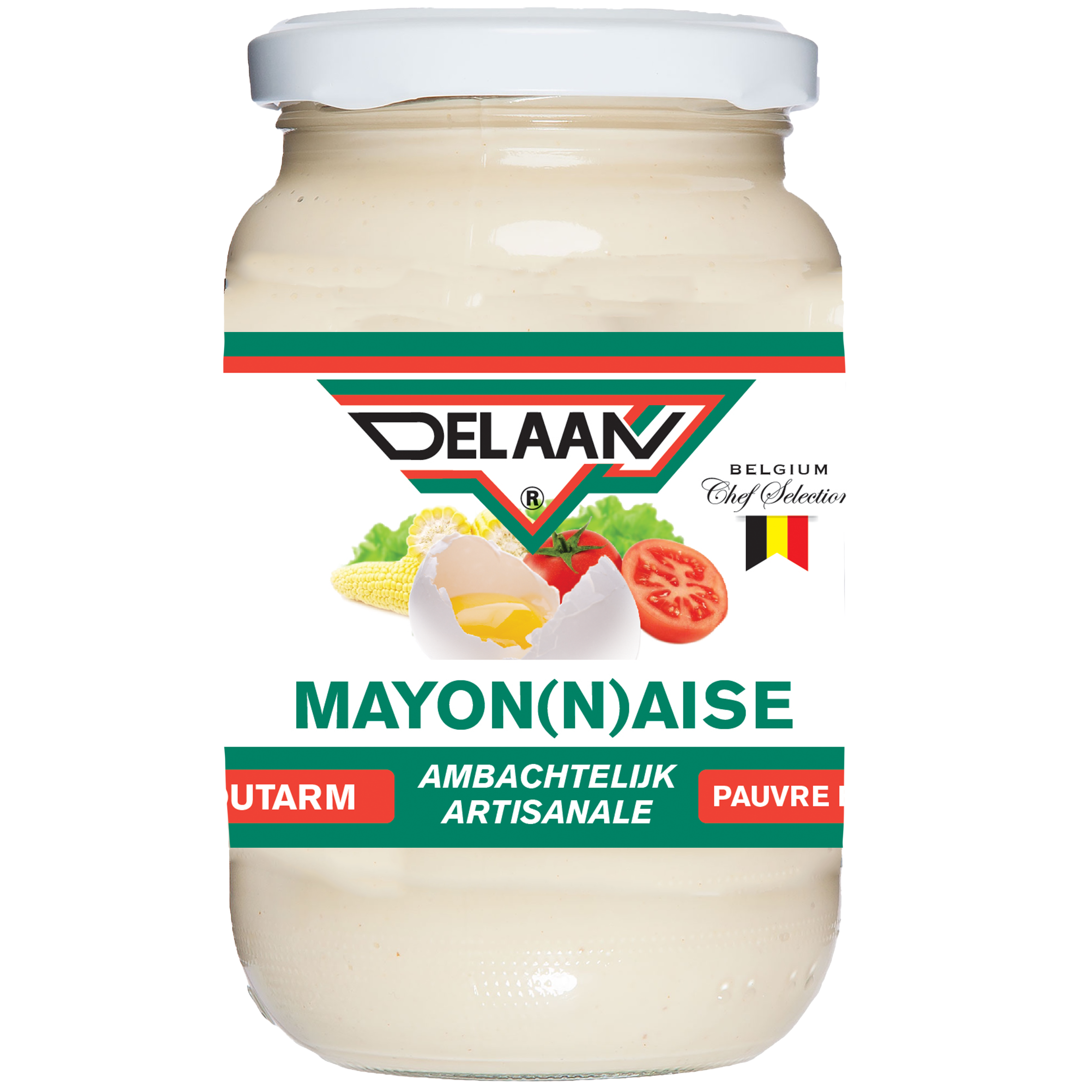 Delaan Mayonaise zoutarm 300 Gram
