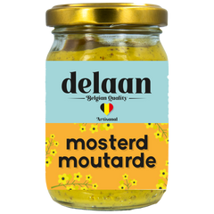 Delaan Mosterd de luxe 190.00 Gram