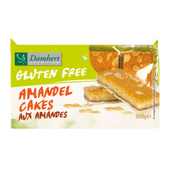 Damhert Amandelgebakjes glutenvrij 200.00 Gram
