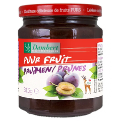 Damhert Puur fruit confituur pruimen 315 Gram