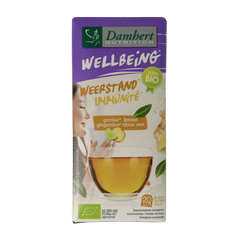 Damhert Tea time gember limoenthee bio 20.00 Zakjes