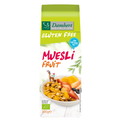 Damhert Muesli fruit noten glutenvrij bio 200 Gram